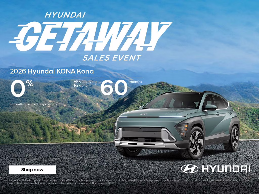 2026 Abyss Black Pearl Hyundai Kona SE FWD SUV
