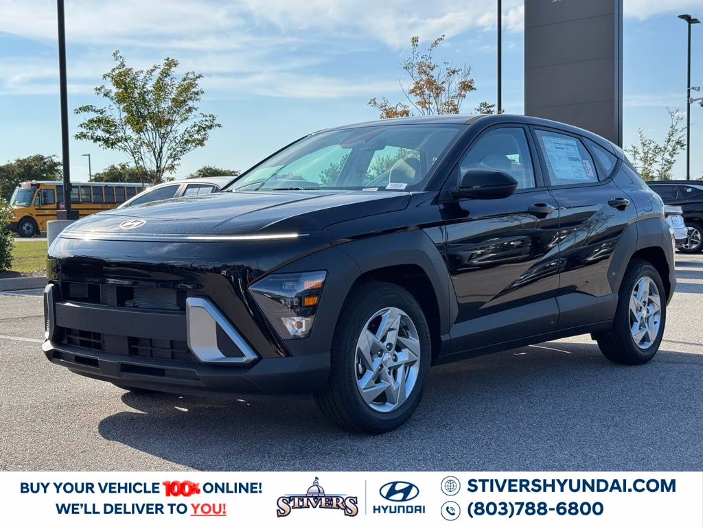 2026 Abyss Black Pearl Hyundai Kona SE FWD SUV