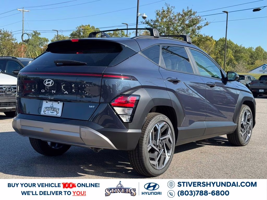 2026 Denim Blue Pearl Hyundai Kona SEL Premium FWD SUV