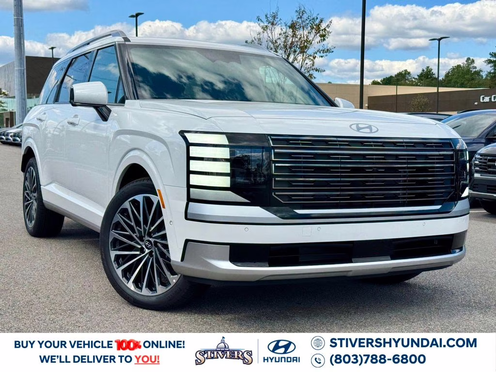 2026 Creamy White Pearl Hyundai Palisade Calligraphy FWD SUV