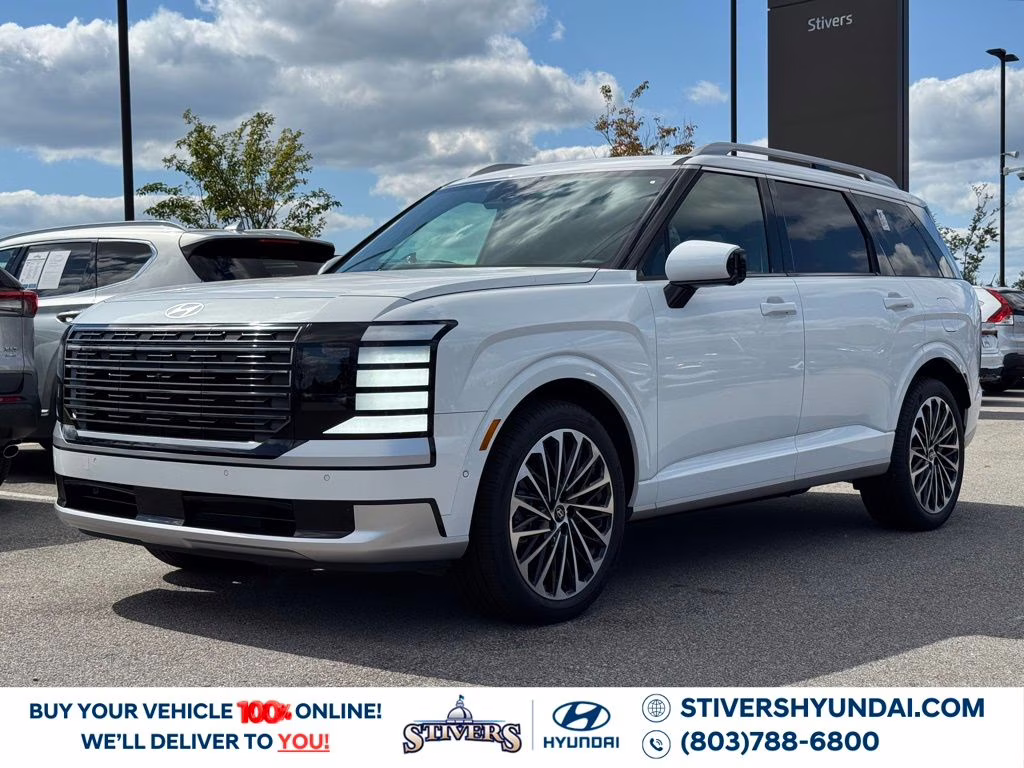 2026 Creamy White Pearl Hyundai Palisade Calligraphy FWD SUV