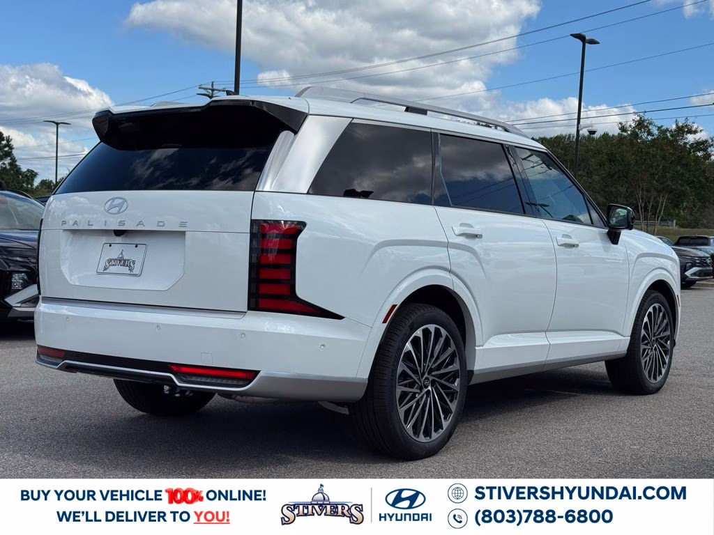 2026 Creamy White Pearl Hyundai Palisade Calligraphy FWD SUV