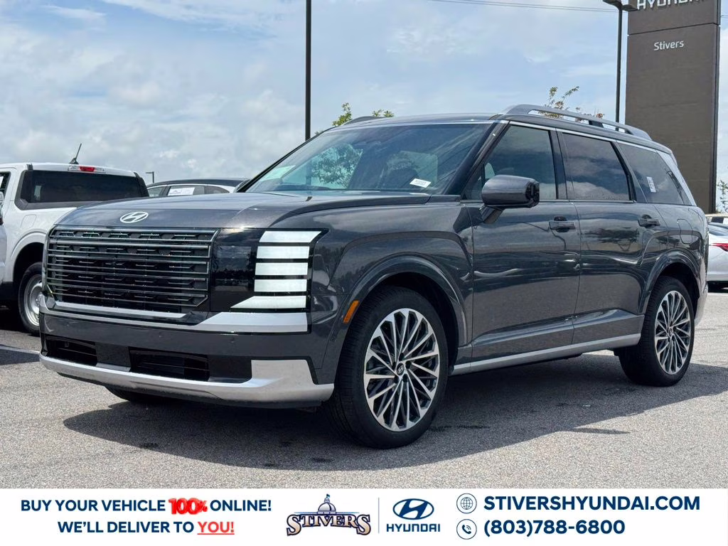 2026 Ecotronic Gray Pearl Hyundai Palisade Calligraphy AWD SUV