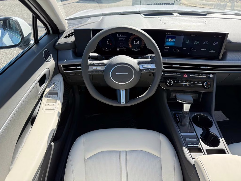 2026 Serenity White Hyundai Sonata SE FWD Sedan