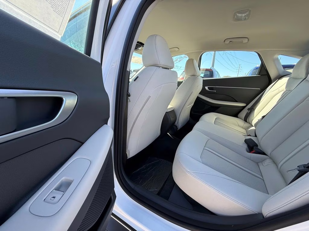 2026 Serenity White Hyundai Sonata SE FWD Sedan