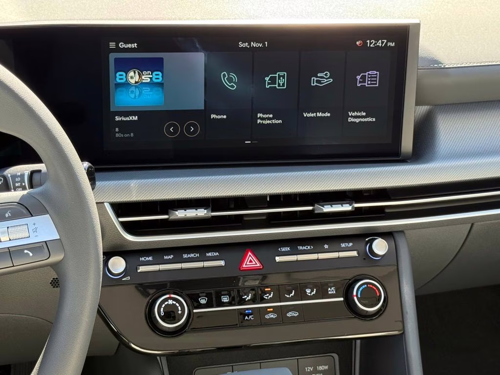 2026 Serenity White Hyundai Sonata SE FWD Sedan