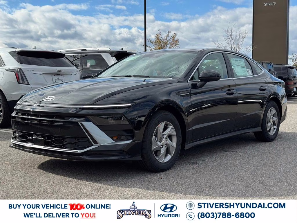 2026 Abyss Black Hyundai Sonata SE FWD Sedan