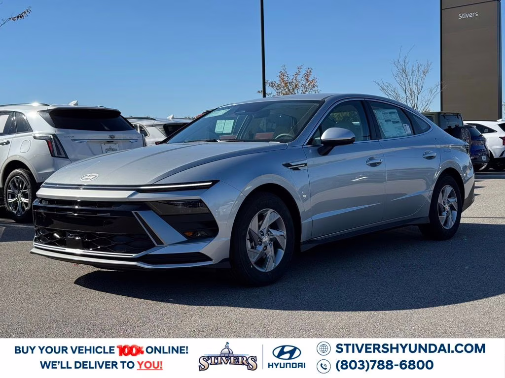2026 Aero Silver Hyundai Sonata SE FWD Sedan