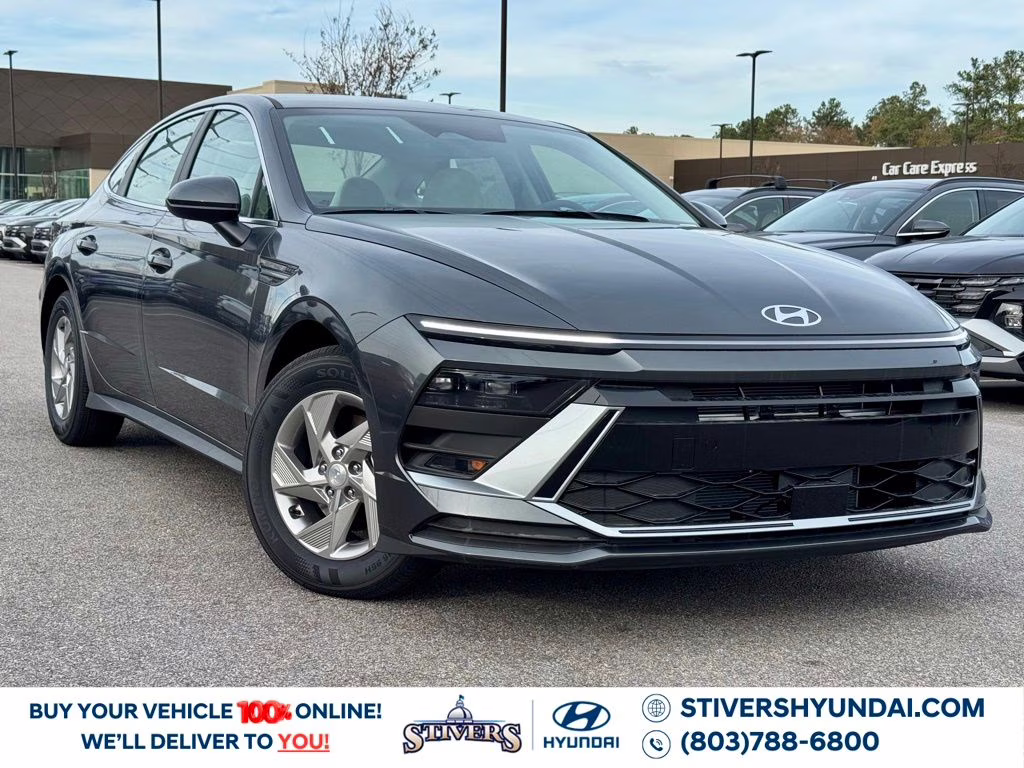 2026 Portofino Gray Hyundai Sonata SE FWD Sedan