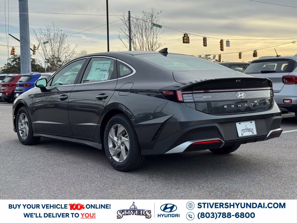 2026 Portofino Gray Hyundai Sonata SE FWD Sedan