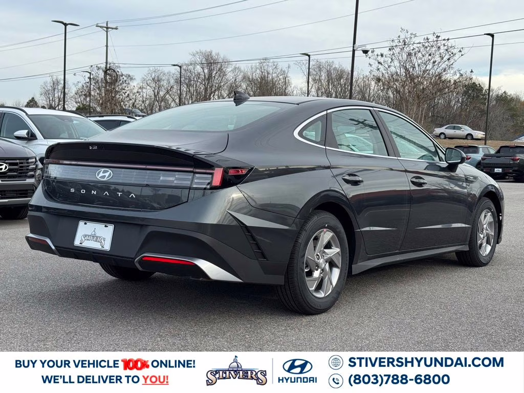 2026 Portofino Gray Hyundai Sonata SE FWD Sedan