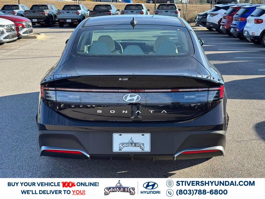 2026 Carbon Blue Hyundai Sonata SE FWD Sedan