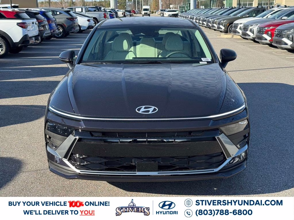 2026 Carbon Blue Hyundai Sonata SE FWD Sedan