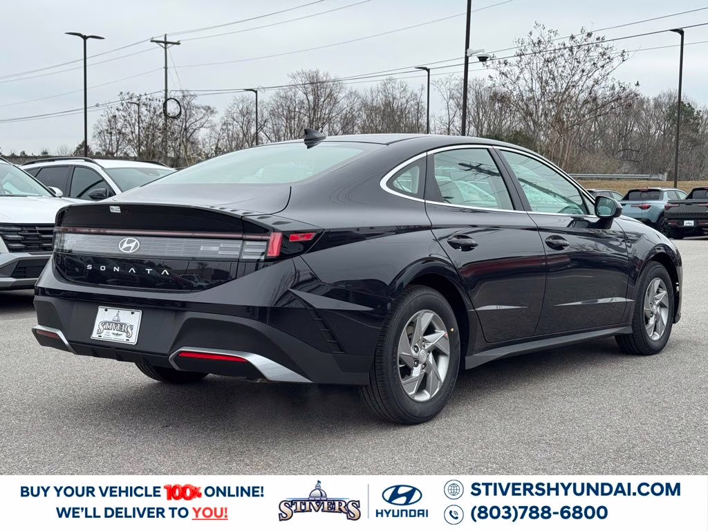 2026 Carbon Blue Hyundai Sonata SE FWD Sedan