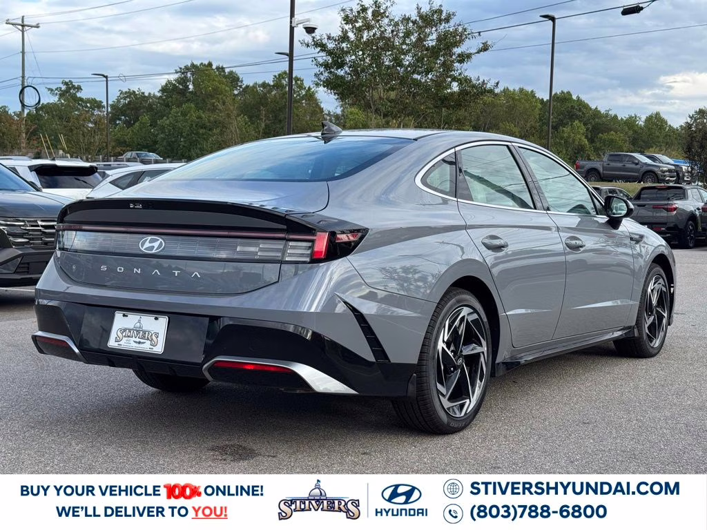 2026 Transmission Blue Hyundai Sonata SEL Sport FWD Sedan