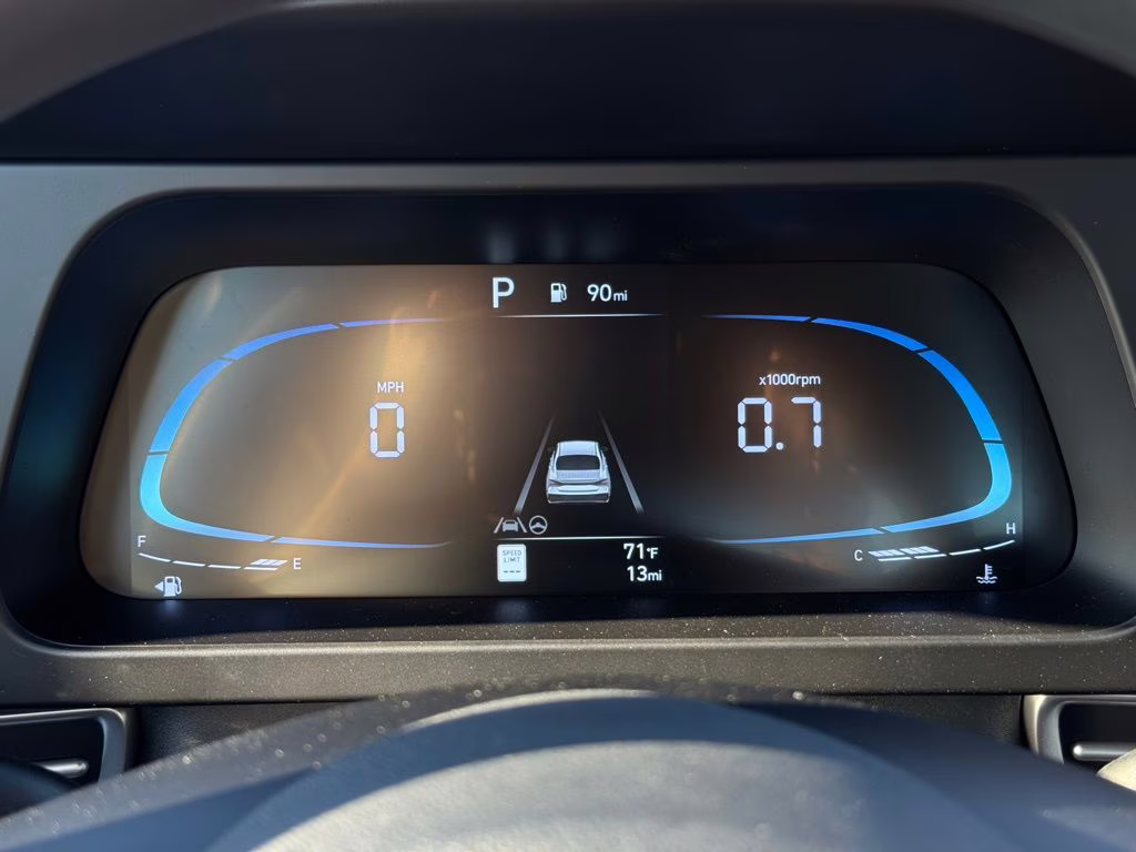 2026 Intense Blue Hyundai Elantra SE FWD Sedan