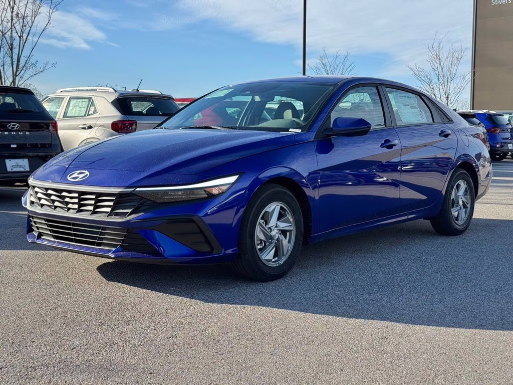 2026 Intense Blue Hyundai Elantra SE FWD Sedan