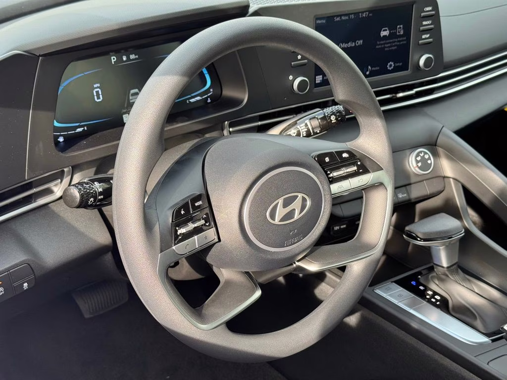 2026 Serenity White Hyundai Elantra SE FWD Sedan