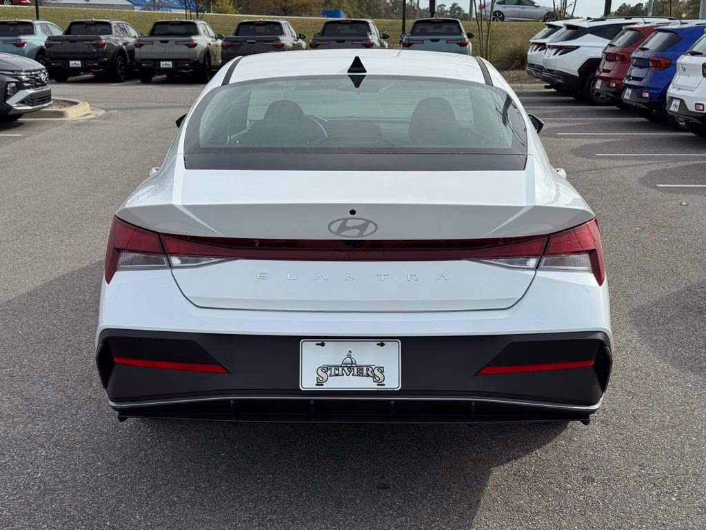2026 Serenity White Hyundai Elantra SE FWD Sedan