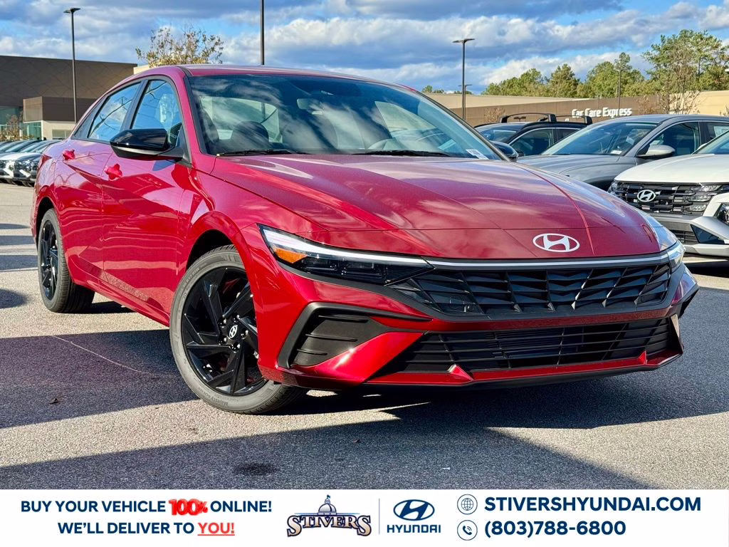 2026 Ultimate Red Hyundai Elantra SEL Sport FWD Sedan