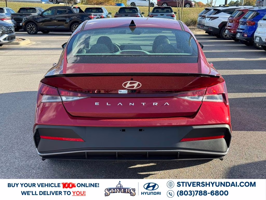2026 Ultimate Red Hyundai Elantra SEL Sport FWD Sedan