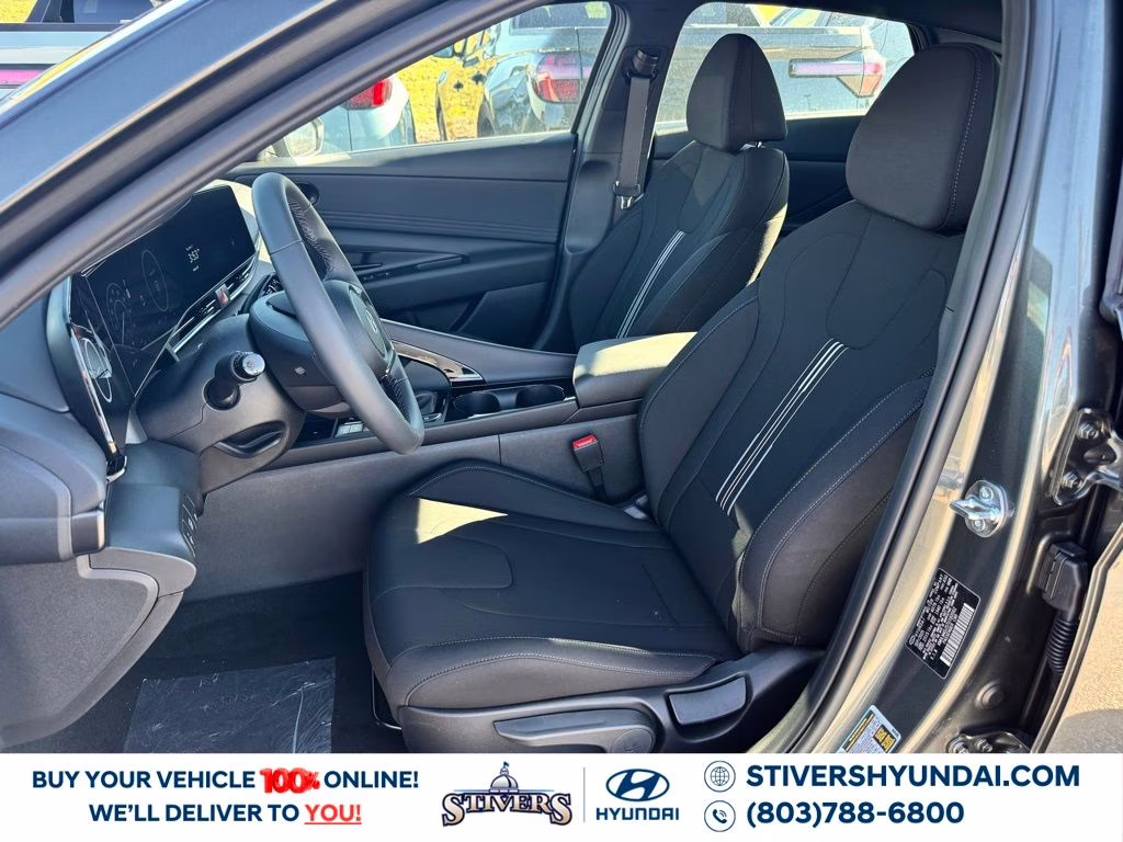 2026 Amazon Gray Hyundai Elantra Hybrid SEL Sport FWD Sedan