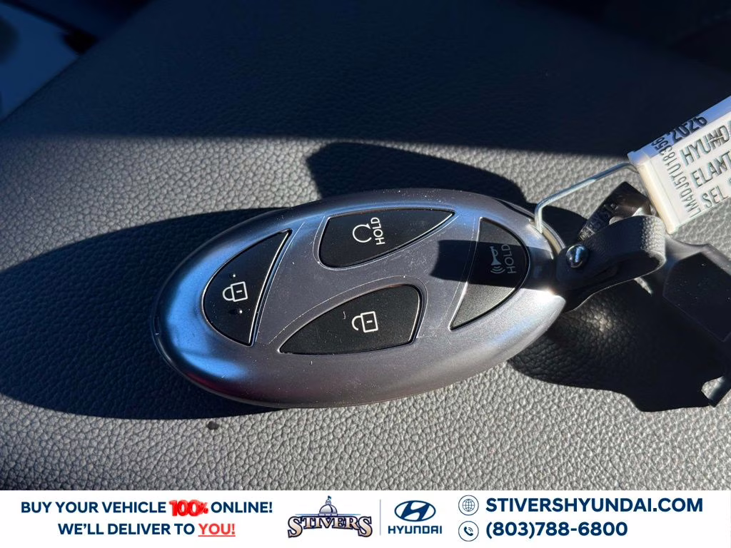 2026 Amazon Gray Hyundai Elantra Hybrid SEL Sport FWD Sedan