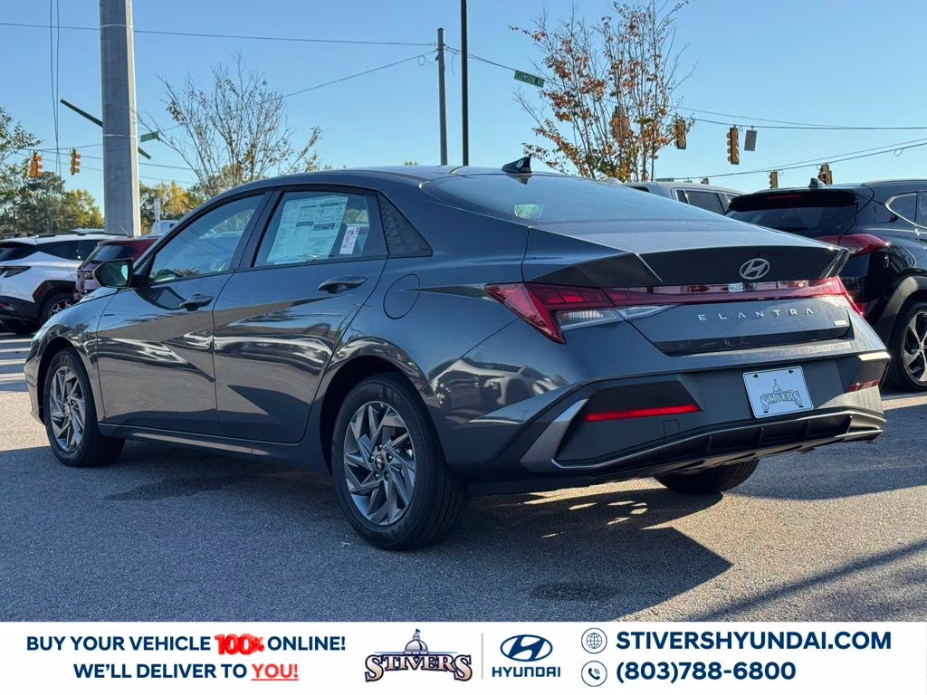 2026 Ecotronic Gray Pearl Hyundai Elantra Hybrid Blue FWD Sedan