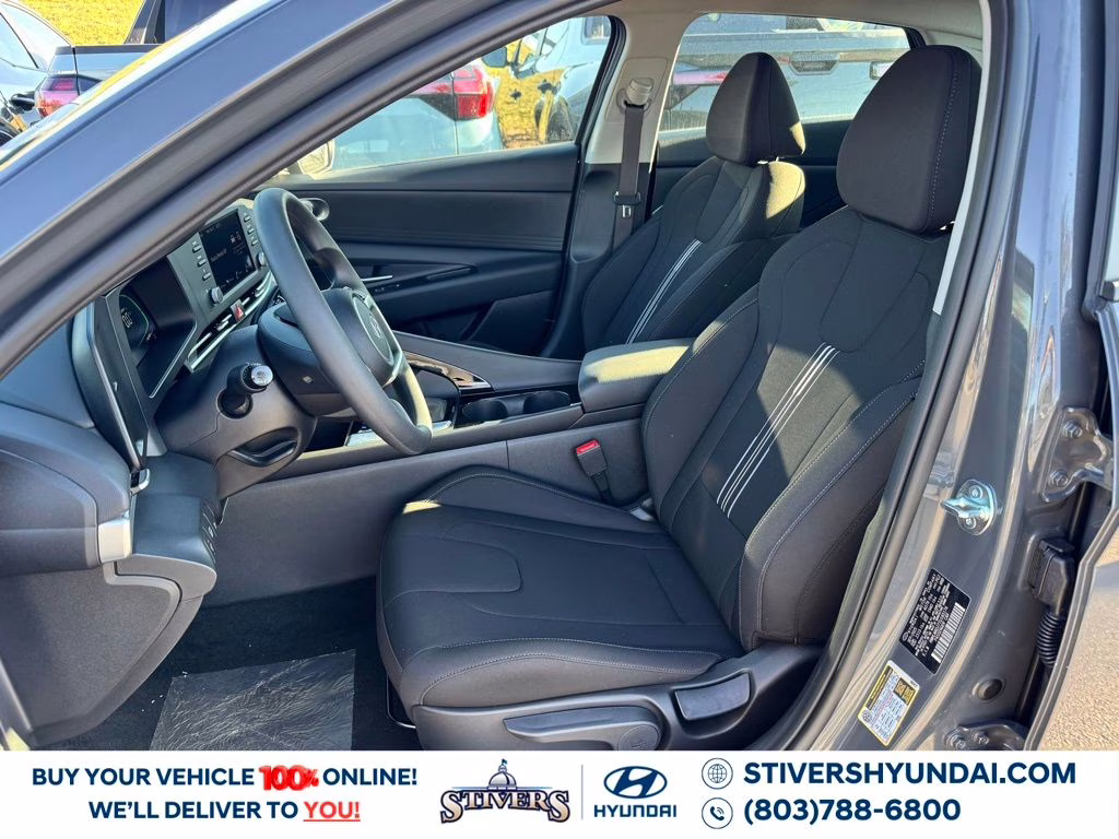 2026 Ecotronic Gray Pearl Hyundai Elantra Hybrid Blue FWD Sedan