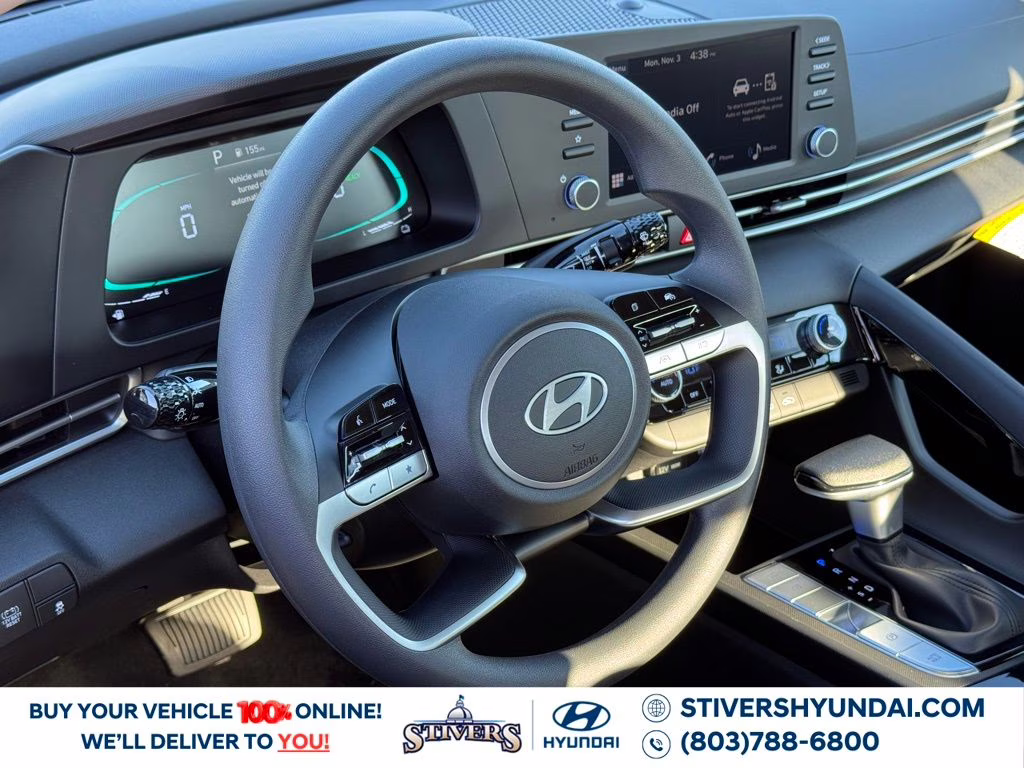 2026 Ecotronic Gray Pearl Hyundai Elantra Hybrid Blue FWD Sedan