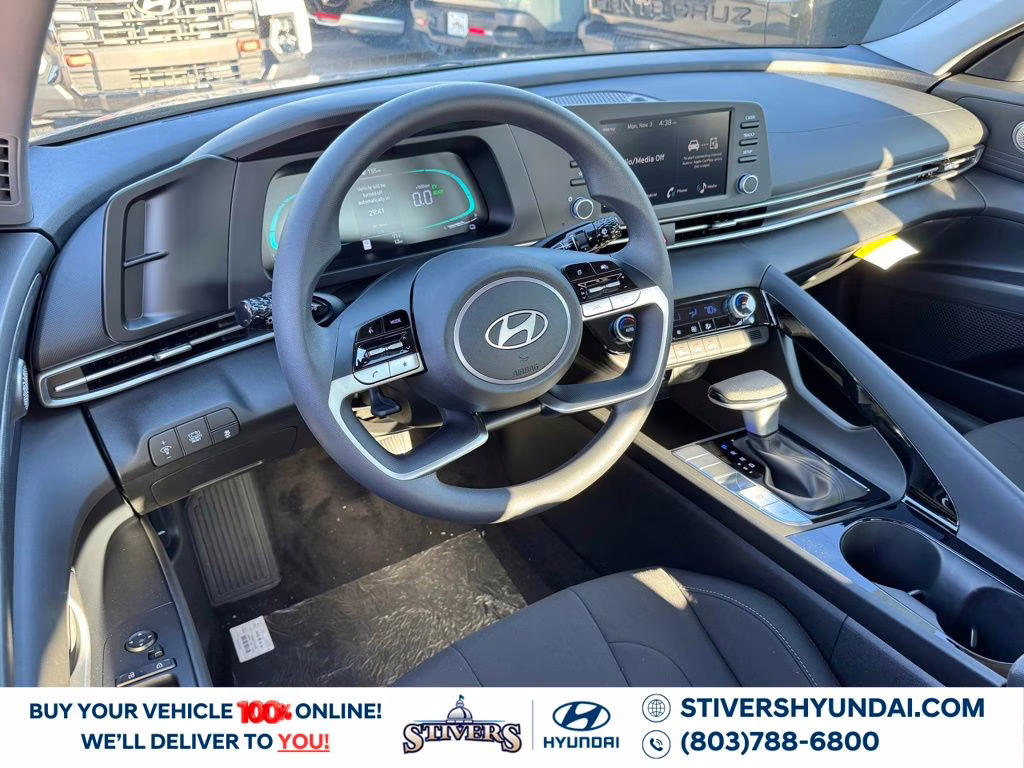 2026 Ecotronic Gray Pearl Hyundai Elantra Hybrid Blue FWD Sedan