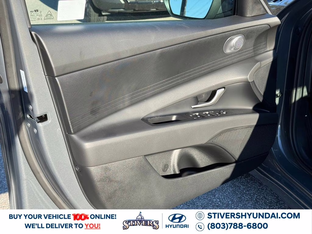 2026 Ecotronic Gray Pearl Hyundai Elantra Hybrid Blue FWD Sedan