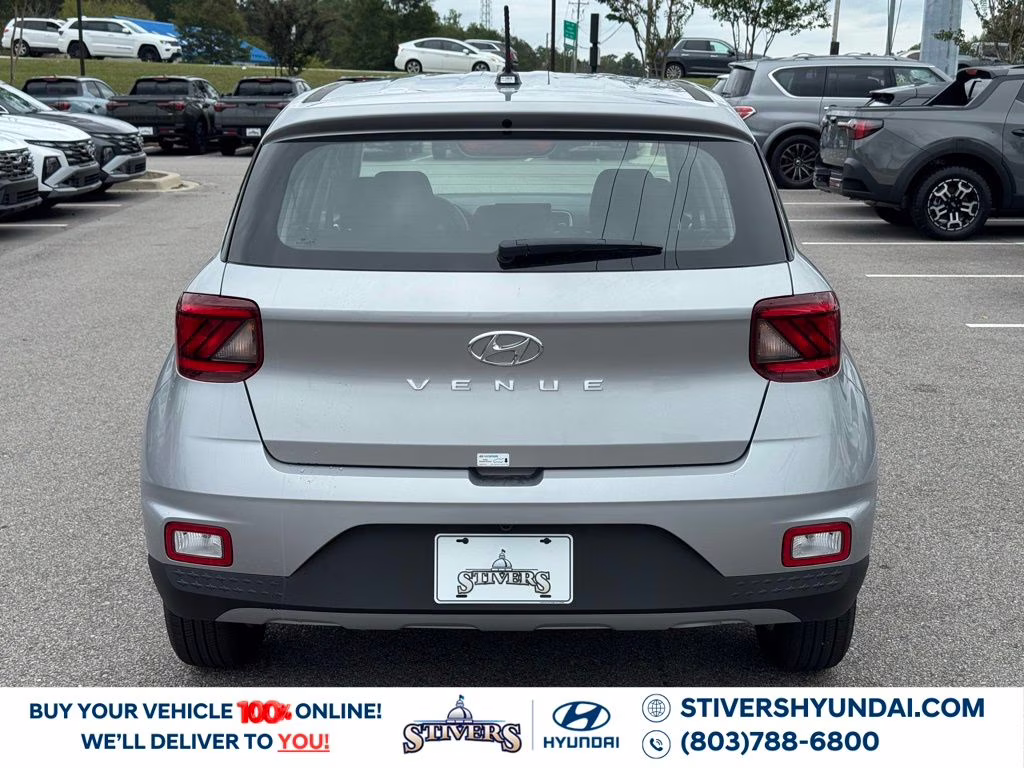 2026 Shimmering Silver Hyundai Venue SE FWD SUV