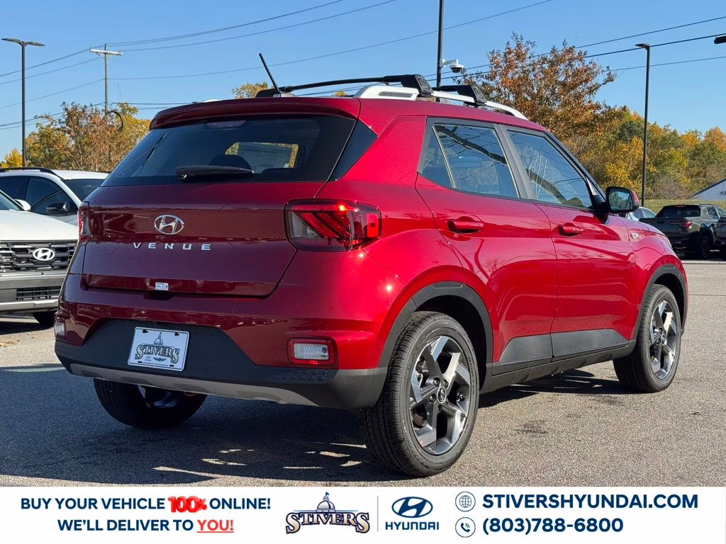 2026 Ultimate Red Hyundai Venue SEL FWD SUV