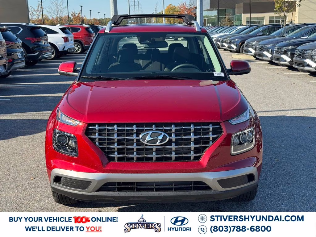 2026 Ultimate Red Hyundai Venue SEL FWD SUV