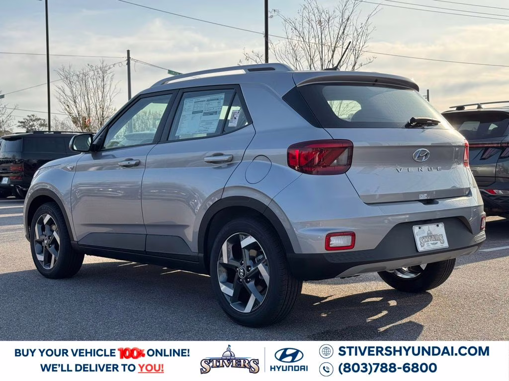 2026 Shimmering Silver Hyundai Venue SEL FWD SUV