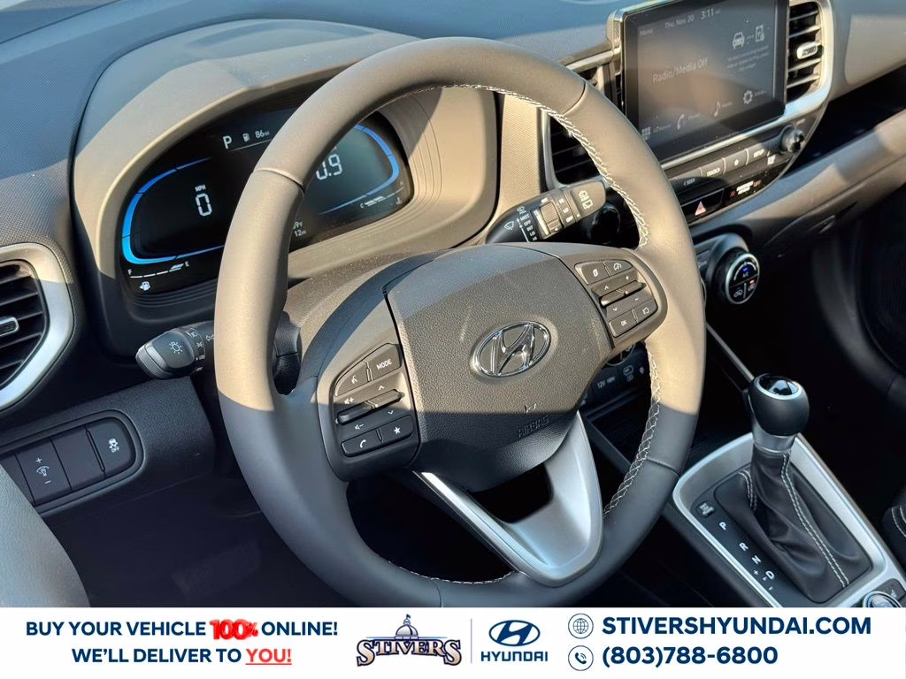 2026 Shimmering Silver Hyundai Venue SEL FWD SUV