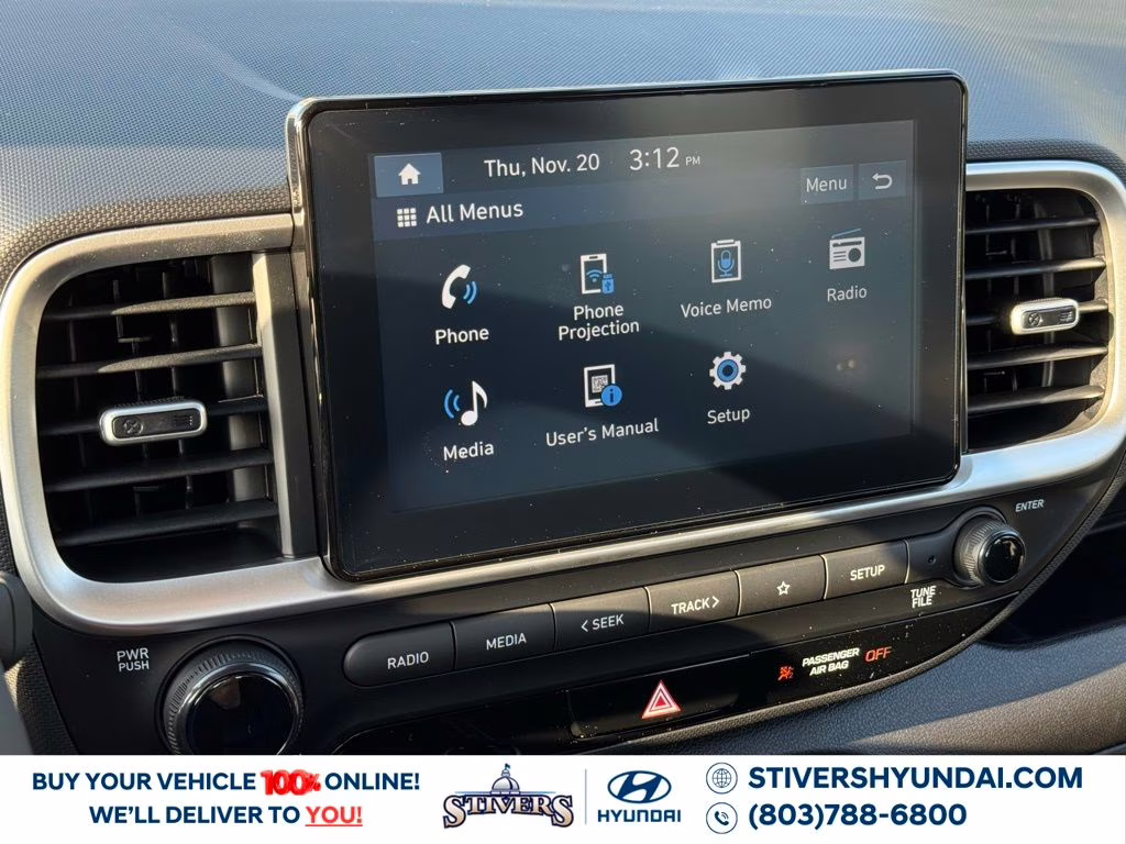 2026 Shimmering Silver Hyundai Venue SEL FWD SUV