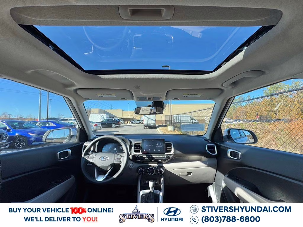 2026 Lunar White Hyundai Venue SEL FWD SUV