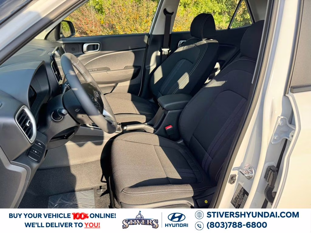 2026 Lunar White Hyundai Venue SEL FWD SUV