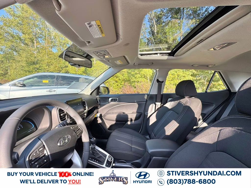 2026 Lunar White Hyundai Venue SEL FWD SUV