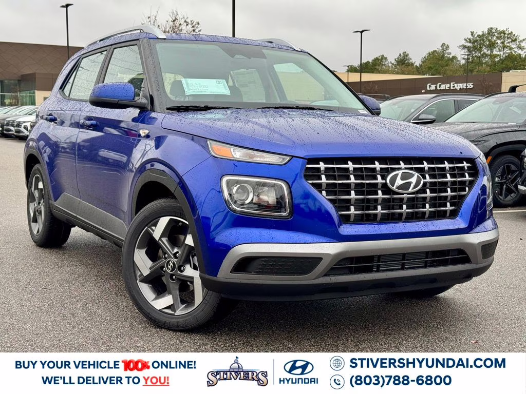 2026 Intense Blue Hyundai Venue SEL FWD SUV