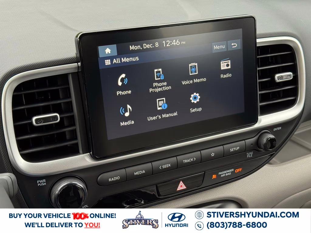 2026 Intense Blue Hyundai Venue SEL FWD SUV