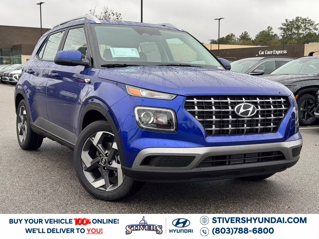 2026 Intense Blue Hyundai Venue SEL FWD SUV
