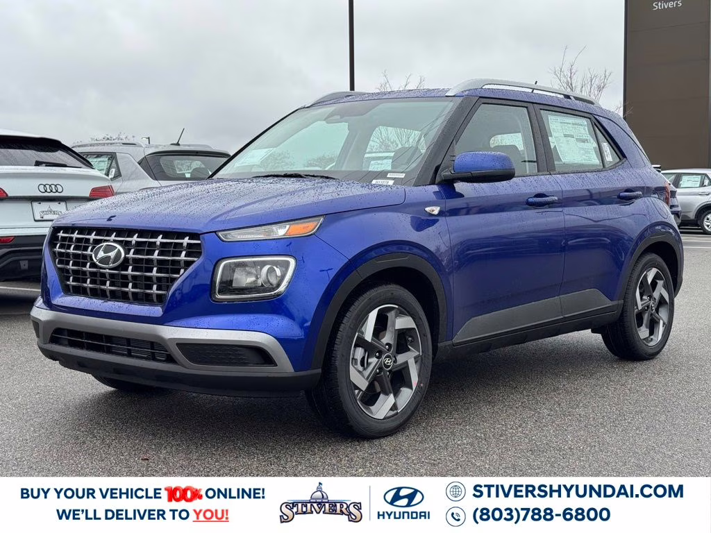 2026 Intense Blue Hyundai Venue SEL FWD SUV