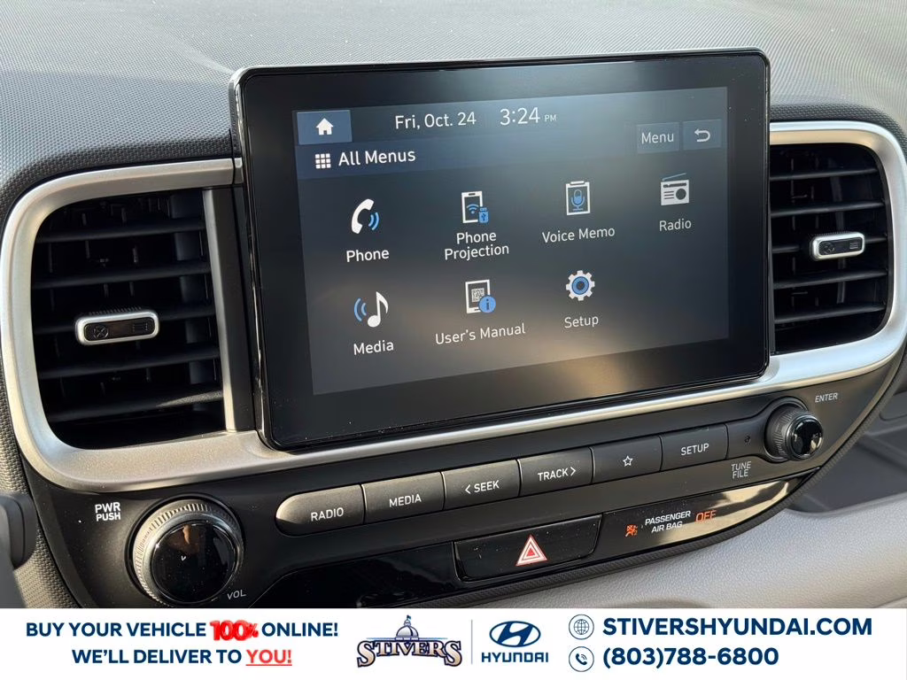 2026 Shimmering Silver Hyundai Venue SEL FWD SUV