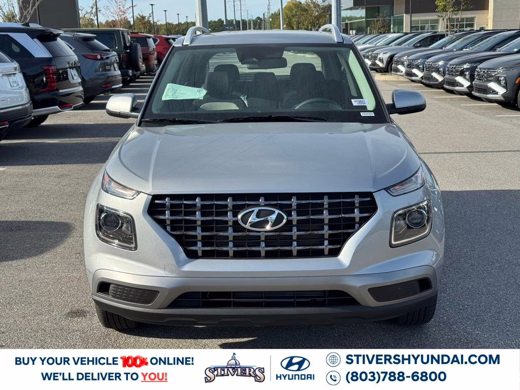 2026 Shimmering Silver Hyundai Venue SEL FWD SUV