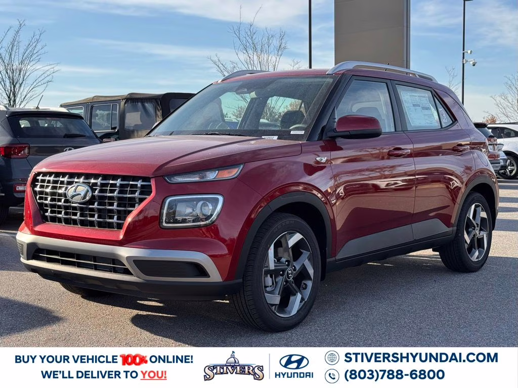 2026 Ultimate Red Hyundai Venue SEL FWD SUV