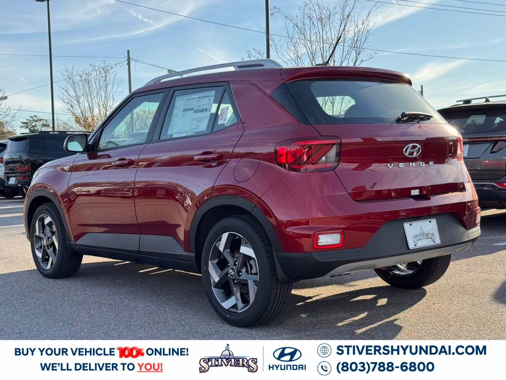 2026 Ultimate Red Hyundai Venue SEL FWD SUV