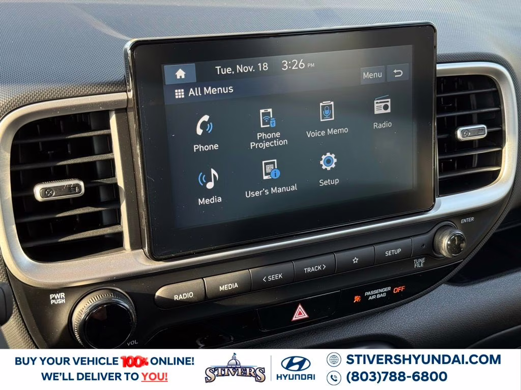 2026 Ultimate Red Hyundai Venue SEL FWD SUV